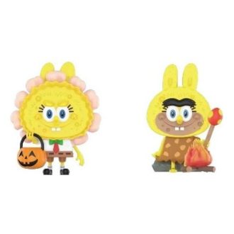 Pop Mart x SpongeBob Monsters Labubu «Jack O’Lantern og komedie før»