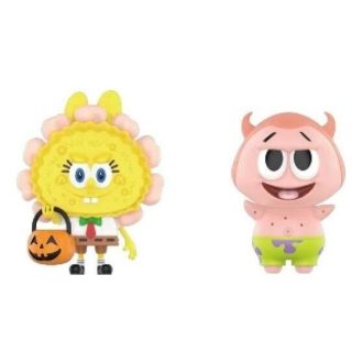 Pop Mart x SpongeBob Monsters Labubu &laquo;Jack O’Lantern og Patrick Star x YAYA&raquo;