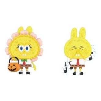 Pop Mart x SpongeBob Monsters Labubu &laquo;Jack O’Lantern og Snørr&raquo;