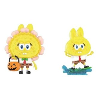 Pop Mart x SpongeBob Monsters Labubu &laquo;Jack O’Lantern og surfing&raquo;
