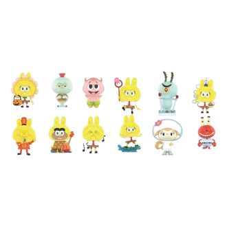 Pop Mart x SpongeBob The Monsters Labubu forseglet etui (1 blindboks)