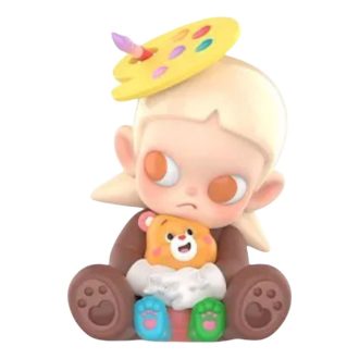 Pop Mart x Zsiga Care Bear-figurer «Håndverksbjørn, hjertebjørn»