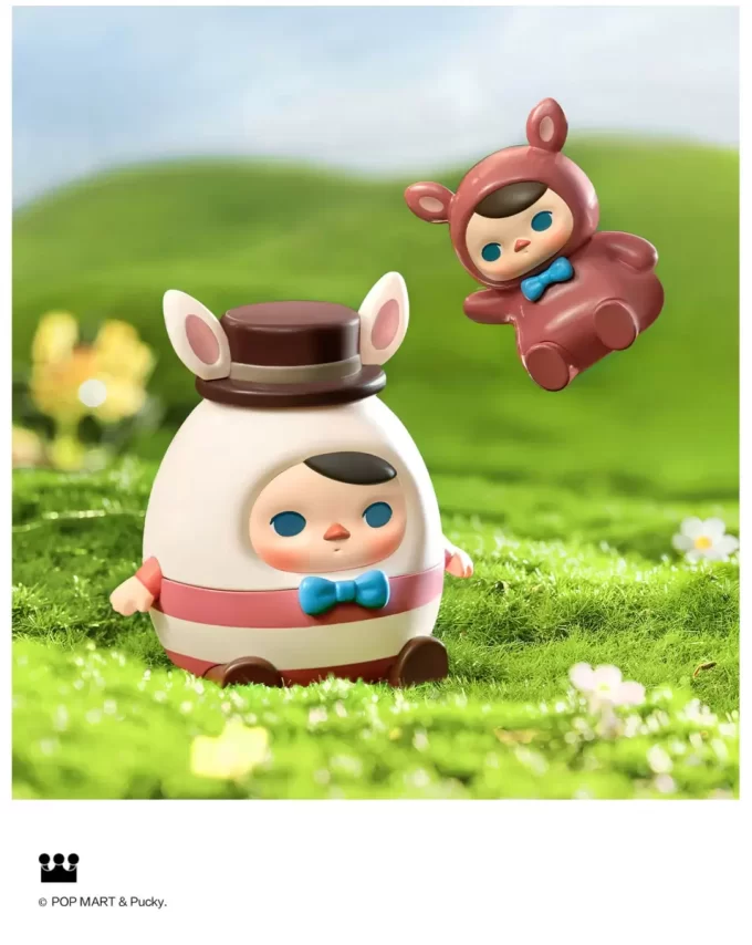PUCKY Egg Bunny-figur