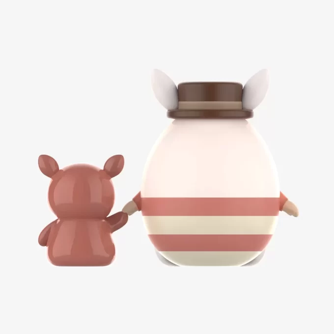 PUCKY Egg Bunny-figur