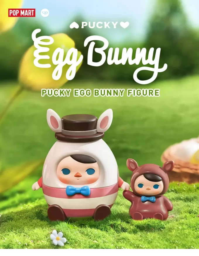 PUCKY Egg Bunny-figur
