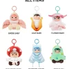 PUCKY Forest Party-serien – Vinylplysj-anhengsboks