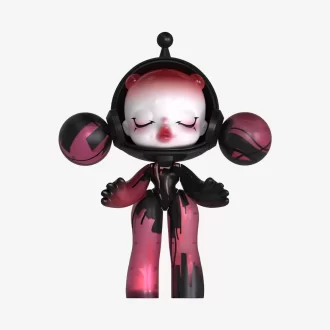 [Skann for å kjøpe] MEGA α SKULLPANDA 1000 % rød krystall