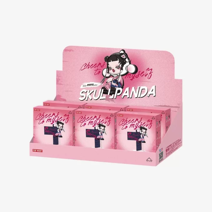 SKULLPANDA CHEERS TO MYSELF-SERIEN – Merke-anheng, blindboks
