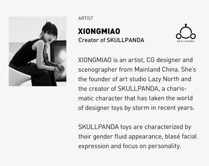 SKULLPANDA OOTD Glimrende figur