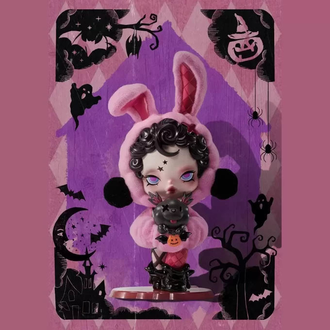 SKULLPANDA Kanin- eller hundefigur