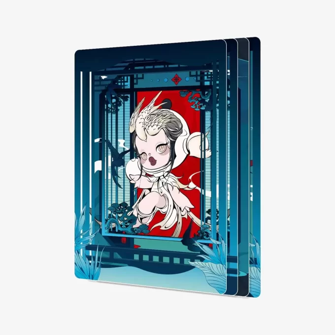 SKULLPANDA Mirage-serien Figurer Kunstsamlingskort
