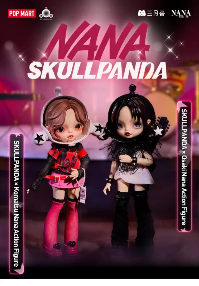 SKULLPANDA × NANA actionfigur