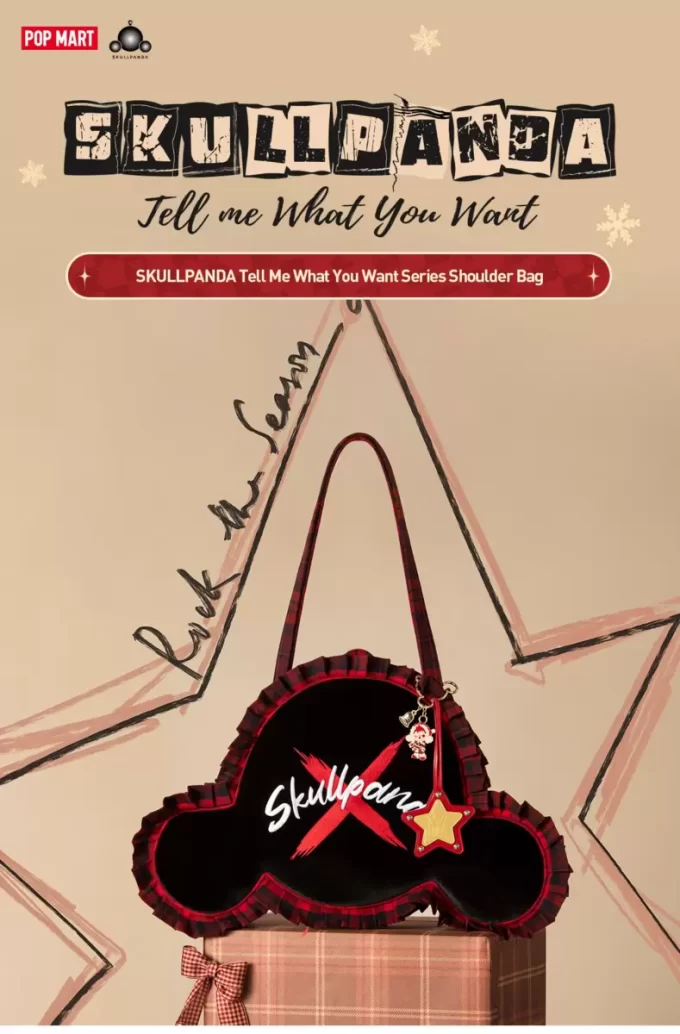 SKULLPANDA Tell Me What You Want-serien skulderveske