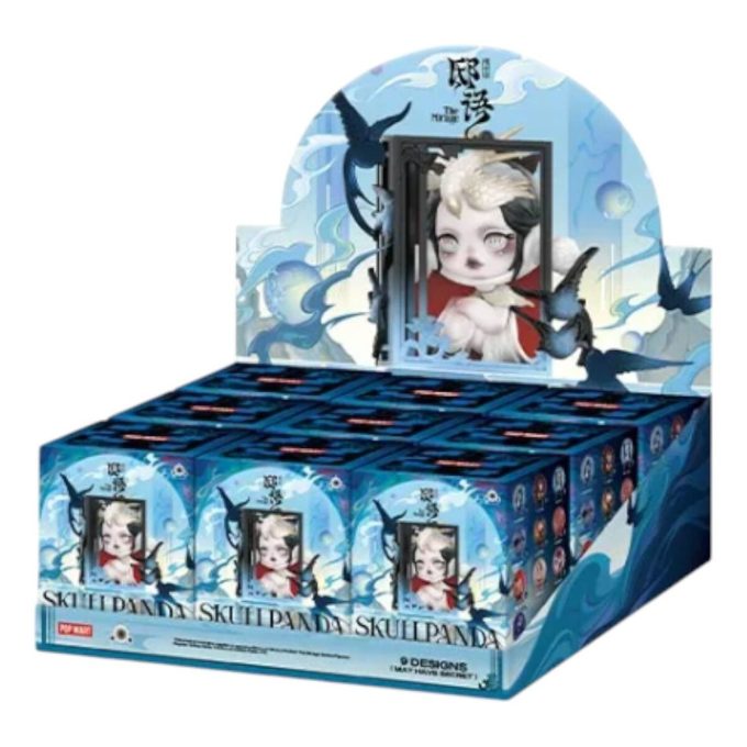 Skullpanda The Mirage-figurene forseglet etui (9 blinde esker)