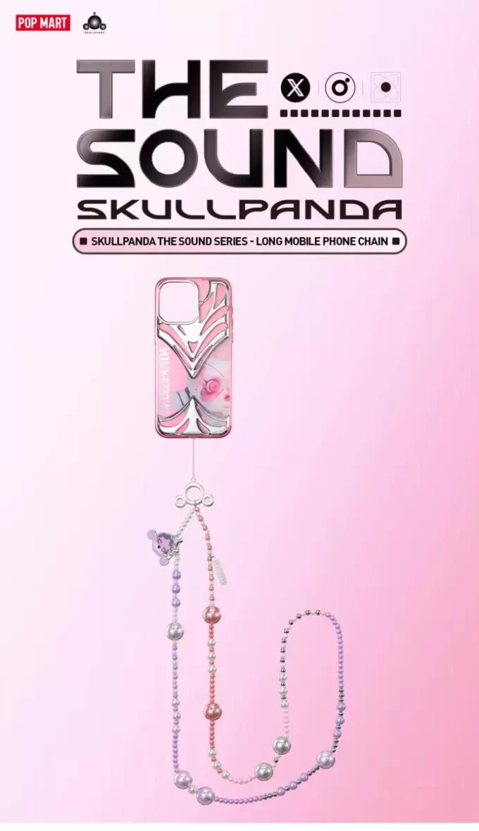 SKULLPANDA The Sound Series Lang Mobiltelefonkjede