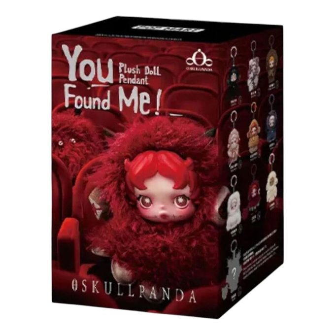 Skullpanda You Found Me Plysjdukke Anheng Forseglet Etui (1 Blindboks)
