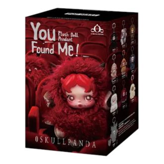 Skullpanda You Found Me Plysjdukke Anheng Forseglet Etui (1 Blindboks)