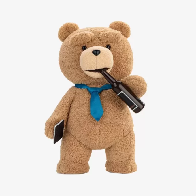 Ted2-ted action plysjfigur