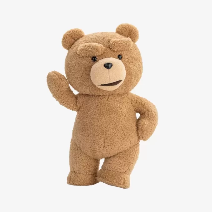 Ted2-ted action plysjfigur