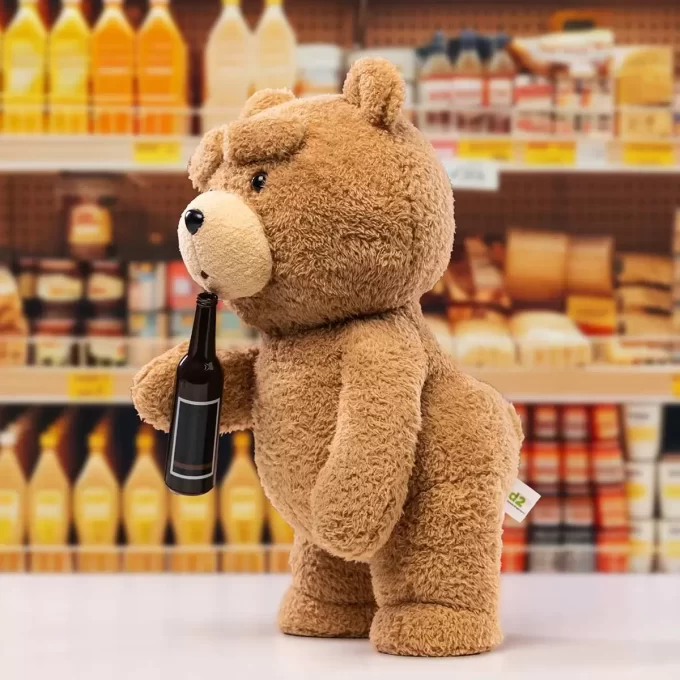 Ted2-ted action plysjfigur