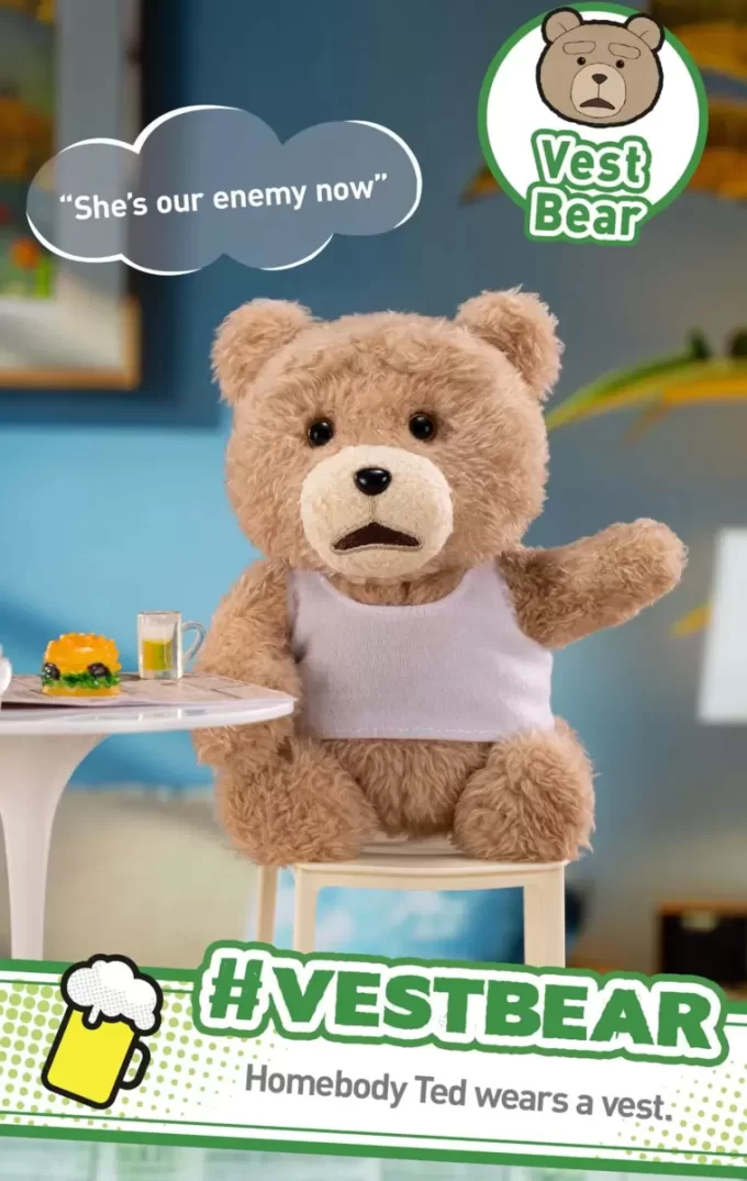 Ted2 Teddybjørn Action Plysj Anheng