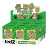 Ted2 Teddybjørn Action Plysjanheng Forseglet Etui (6 Blindbokser)