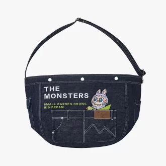 THE MONSTERS FALL IN WILD-SERIEN – Denim-messengerveske