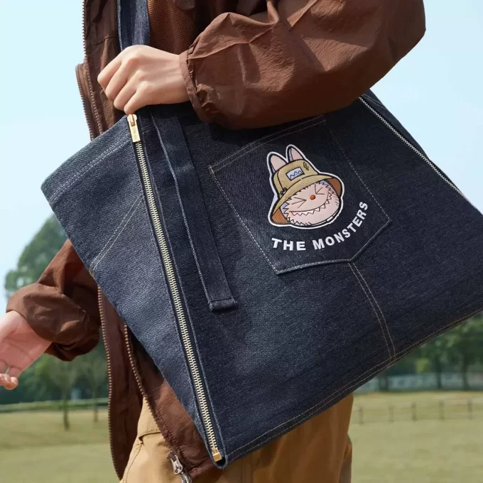 THE MONSTERS FALL IN WILD-SERIEN – Denimforkleveske