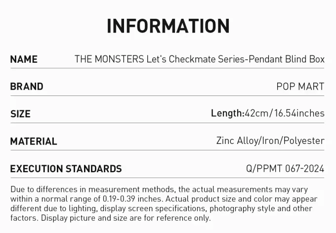 THE MONSTERS Let’s Checkmate-serien – anheng til blindboks