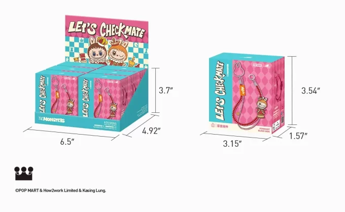 THE MONSTERS Let’s Checkmate-serien – anheng til blindboks
