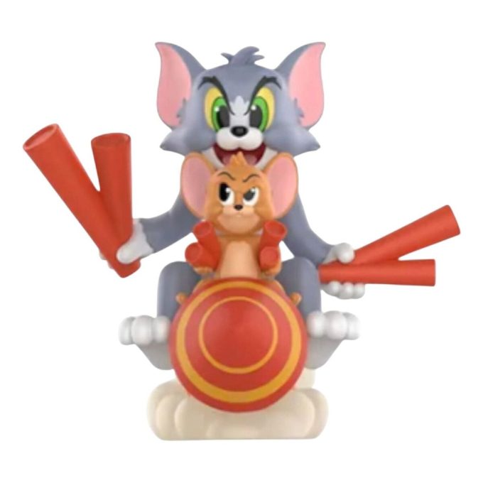 Tom & Jerry Forbidden Compass-figurer &laquo;Firecracker Duel&raquo;