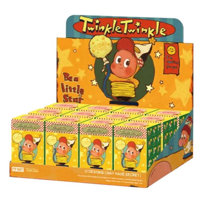 Twinkle Twinkle Be a Little Star-figurer i forseglet etui (12 blinde esker)