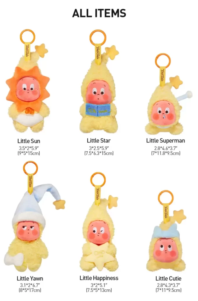 We Are Twinkle Twinkle-serien – plysj anheng, blindboks