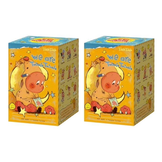 We Are Twinkle Twinkle-seriens figurer i forseglet etui (2 blinde esker)