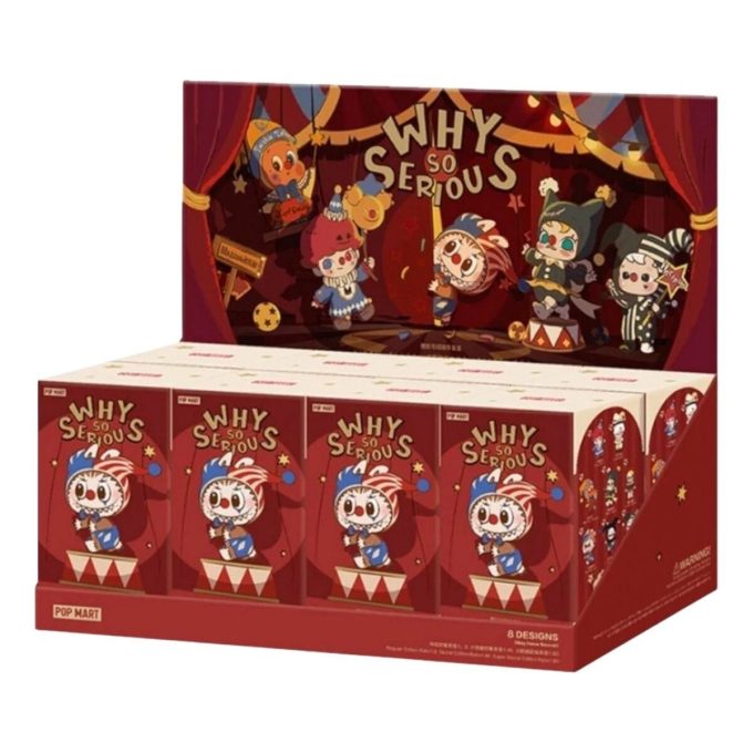 Why So Serious-serien Vinylplysj-anheng forseglet etui (8 blinde esker)