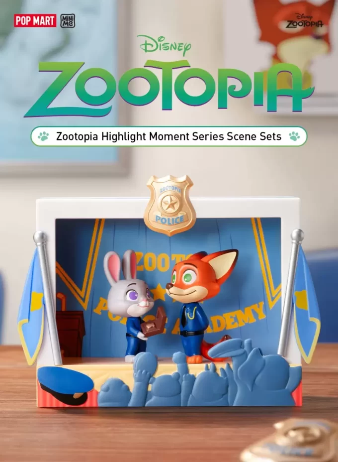 Zootopia Highlight Moment-serien Scenesett