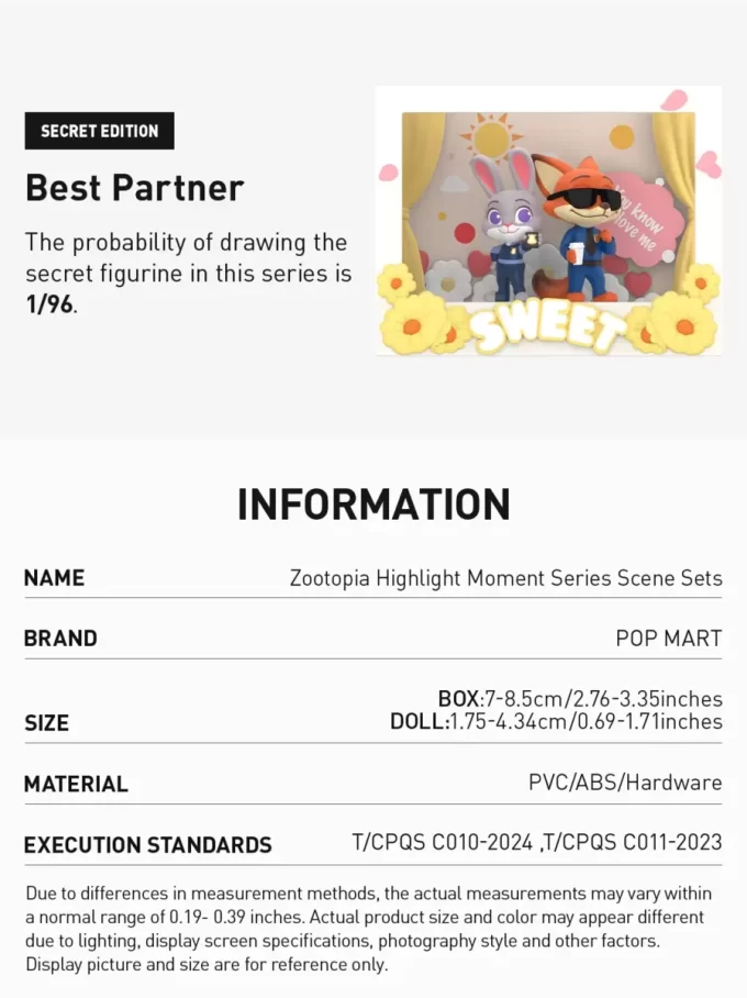 Zootopia Highlight Moment-serien Scenesett