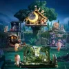 Zsiga Walking Into The Forest-serien med blokker